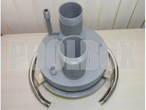 Противоток  АТ 15.04 "Компакт" (50 м.куб./час) с пьезо-кнопкой (универс.) из нерж. стали AISI-304 (закладная)