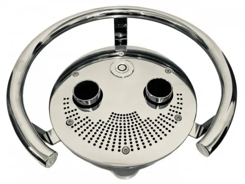 Противоток АТ 15.05М "Компакт" (70 м3/ч) с пьезо-кнопкой (универс.) из нерж. стали AISI-316 (закладая)