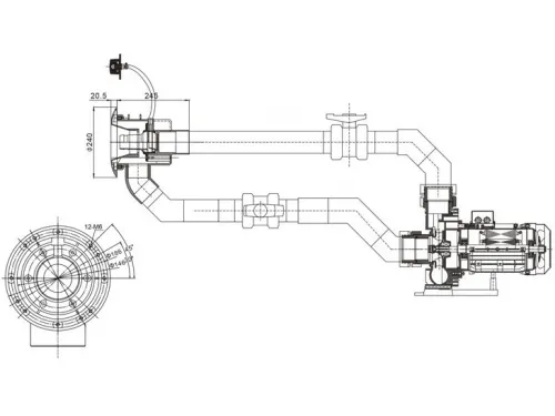 Противоток AquaViva AV-JET-5.5DT Kit (380В, 68м3/час, 5.5HP)