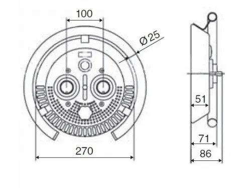 Противоток Fitstar Taifun Duo 7640020 (63 м3/ч., 380В, 3.4 кВт)