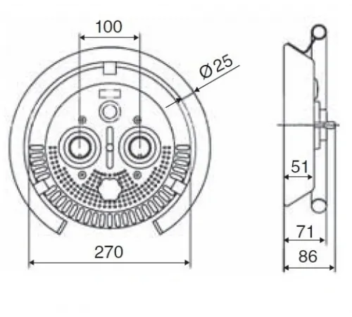Противоток Fitstar Taifun Duo 7640020 (63 м3/ч., 380В, 3.4 кВт)