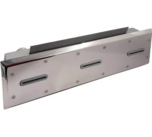 Противоток (150 м.куб./час) (универс.) из нержавеющей стали, ПТ.150 (закладная)