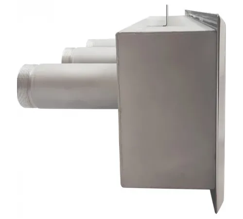 Противоток (150 м.куб./час) (универс.) из нержавеющей стали, ПТ.150 (закладная)