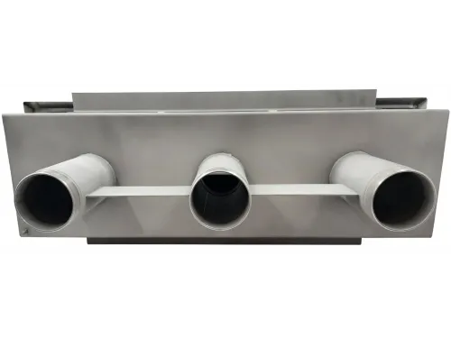 Противоток (150 м.куб./час) (универс.) из нержавеющей стали, ПТ.150 (закладная)