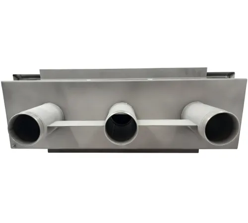 Противоток (150 м.куб./час) (универс.) из нержавеющей стали, ПТ.150 (закладная)