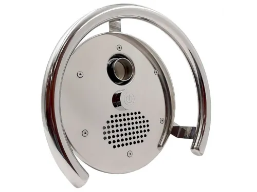 Противоток ПТ.50.0 (50 м.куб./час) с пневмо-кнопкой (универс.) из нерж. стал AISI-304 (закладная)