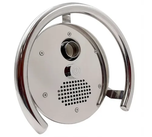 Противоток ПТ.50.0/1 (50 м.куб./час) с пневмо-кнопкой (универс.) из нерж. стал AISI-316 (закладная)