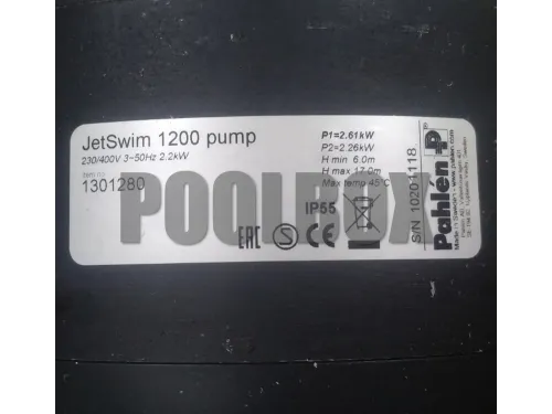 Противоток (универсал.)(54 м3/ч 380В 2.2 кВт) Pahlen JET-SWIM 1200