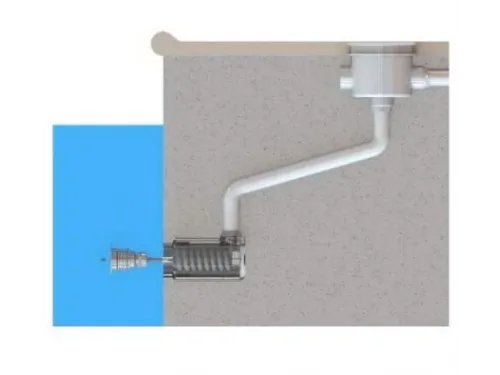 Прожектор (3 Вт/12В) светодиодный Aquaviva TL-1 (3Вт/12В) с закладной, под бетон