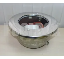 Прожектор без лампы (плитка), АТ 16.02.1М, из нерж. стали AISI-316