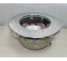 Прожектор без лампы (плитка), АТ 16.02.1, из нерж. стали AISI-304