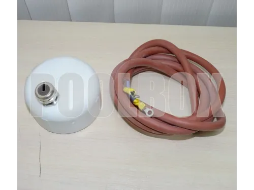 Прожектор без лампы (плитка), АТ 16.02.1М, из нерж. стали AISI-316