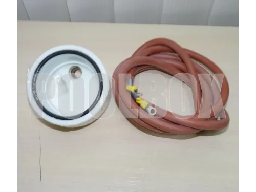 Прожектор без лампы (плитка), АТ 16.02.1М, из нерж. стали AISI-316