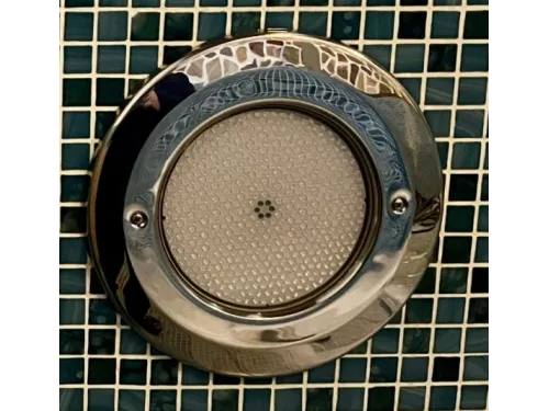 Прожектор АТ 16.09 светодиодный 30 Вт RGB (разноцветный) КОМПАКТ с пультом ДУ (универс.) из нерж. стали AISI-304