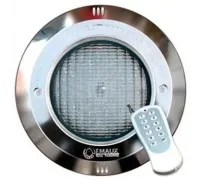 Прожектор (16Вт/12В) (плитка) RGB Emaux LED-NP300-S с рамкой из нерж. стали