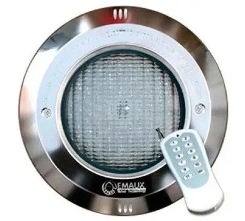 Прожектор (16Вт/12В) (плитка) RGB Emaux LED-NP300-S с рамкой из нерж. стали