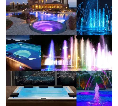 Прожектор (33 Вт) цветной Aquaviva LED003 546LED RGB