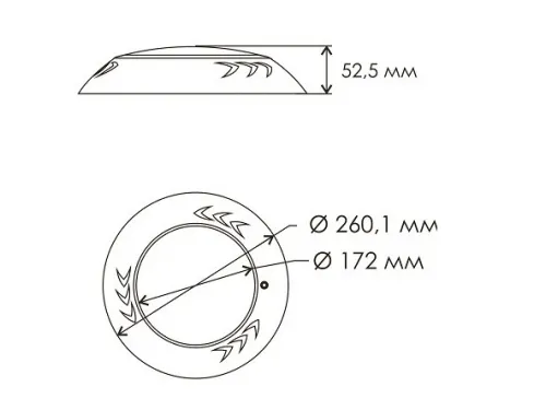 Прожектор (33 Вт) светодиодный белый Aquaviva LED003 546LED White