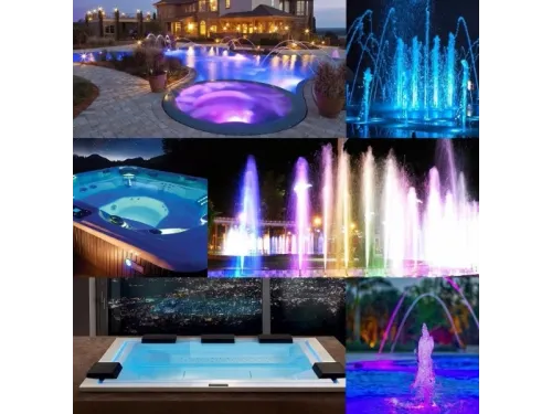 Прожектор (18Вт 12В) (универс.) светодиодный Aquaviva LED001 252LED RGB