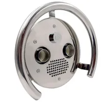 Противоток ПТ.75.0 (75 м.куб./час) с пневмо-кнопкой (универс.) из нерж. стали AISI-304 (закладная)