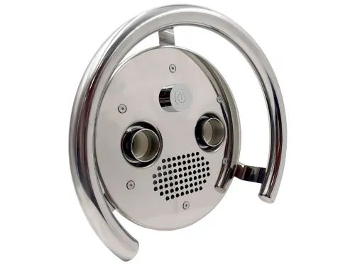 Противоток ПТ.75.0 (75 м.куб./час) с пневмо-кнопкой (универс.) из нерж. стали AISI-304 (закладная)