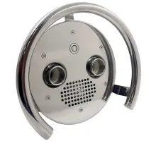 Противоток ПТ.75.1 (75 м.куб./час) с пьезо-кнопкой (универс.) из нерж. стали AISI-304 (закладная)