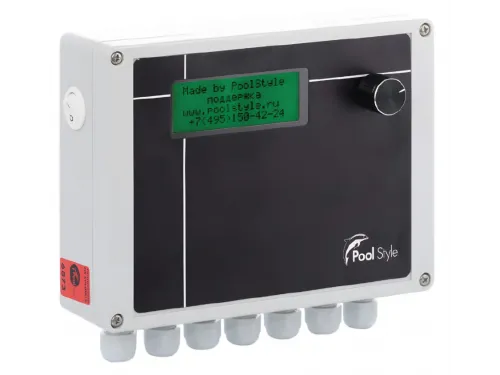 Пульт управления аттракционом (на 4 кнопки) ПУА-4 (PS8.2) (без пьезокнопок) PoolSlyle