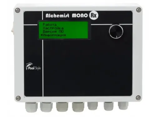 Станция контроля и дозирования хим. реагентов (Redox) Alchemist MONO RX Poolstyle (перист. насос 2,2 л/час)