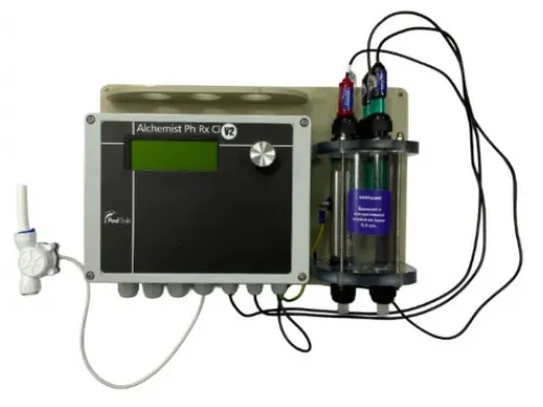 Станция контроля и дозирования хим. реагентов (PH/Redox/Cl) Alchemist Ph Rx Cl Poolstyle (перист. насосы 2,2 л/час)