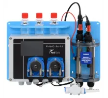 Станция контроля и дозирования хим. реагентов (PH/Redox/Cl) Alchemist Ph Rx Cl 3.5 Poolstyle (мембр. насосы 15 л/час)