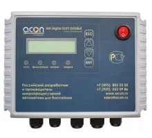 Пульт управления фильтрацией (2 насоса) и подогревом AM Digital SOFT DOUBLE Acon с плавным пуском