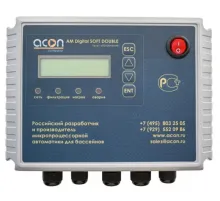 Пульт управления фильтрацией (2 насоса) и подогревом AM Digital SOFT DOUBLE Acon с плавным пуском