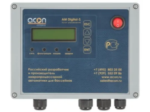 Пульт управления фильтрацией и подогревом AM Digital-S Acon