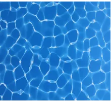 Пленка ПВХ (лайнер) (рулон 1,8*25 м.) D line Waterwave 1,5 мм. (голубая волна)