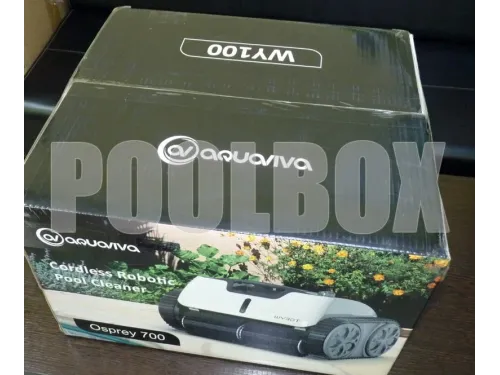 Пылесос (робот-очиститель) Aquaviva Osprey 700 с беспроводной с АКБ (насос 10 м3/ч, дно, стены, ватерлиния)