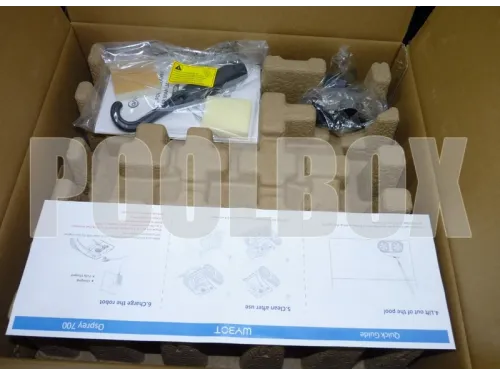 Пылесос (робот-очиститель) Aquaviva Osprey 700 с беспроводной с АКБ (насос 10 м3/ч, дно, стены, ватерлиния)