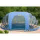 Раскладной павильон из ПВХ 10,8*4,9*2,6 м. (овал) Azuro
