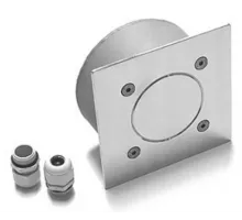 Распаячная коробка АТ 07,02 квадратная 120х120 мм. из нерж. стали AISI-304