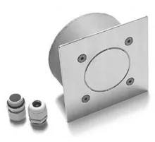 Распаячная коробка АТ 07,02M квадратная 120х120 мм. из нерж. стали AISI-316