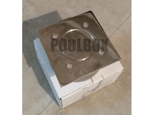 Распаячная коробка АТ 07,02M квадратная 120х120 мм. из нерж. стали AISI-316