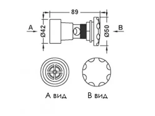 Регулятор подачи воздуха Aquaviva EM1834
