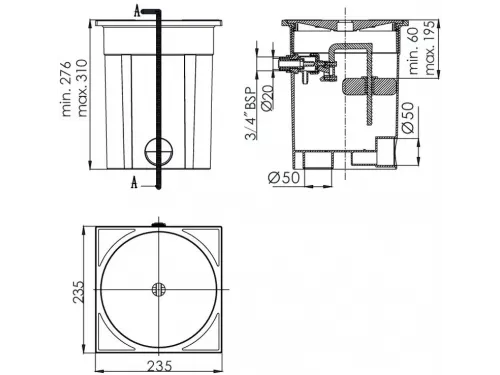 Регулятор уровня воды Emaux RO-7
