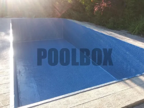 Пленка ПВХ (лайнер) (рулон 1,65*25 м.) CGT PF4000 Oceanstone 1,5 мм. (мелкий мрамор)