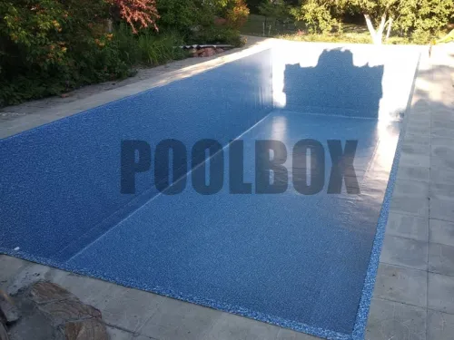 Пленка ПВХ (лайнер) (рулон 1,65*25 м.) CGT PF4000 Oceanstone 1,5 мм. (мелкий мрамор)