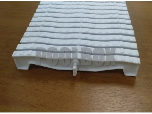 Решетка переливная для круглого бассейна, с голубым отливом (Н34мм 195мм) Kripsol NМС 2034.С