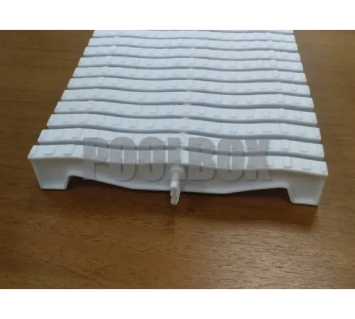 Решетка переливная для круглого бассейна, с голубым отливом (Н34мм 195мм) Kripsol NМС 2034.С