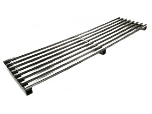 Решетка переливная АТ 12.01 (ш. 245 мм.) продольная из нерж. стали AISI-304/316