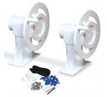 Ролик Competition 75133 (опоры, колесо, ремни крепления, клипсы), без вала