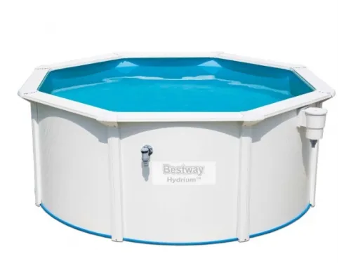 Сборный круглый бассейн Bestway Hydrium 56566 (300x120 см) с песочным фильтром, лестницей и тентом