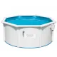 Сборный круглый бассейн Bestway Hydrium 56566 (300x120 см) с песочным фильтром, лестницей и тентом